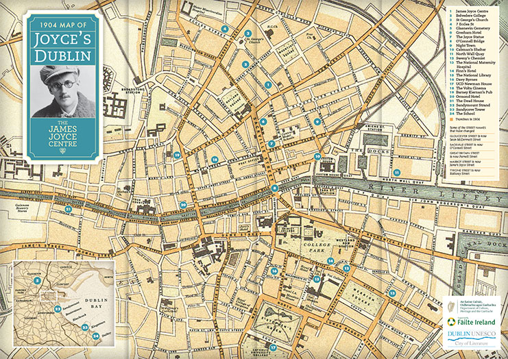 1904 Map of Dublin
