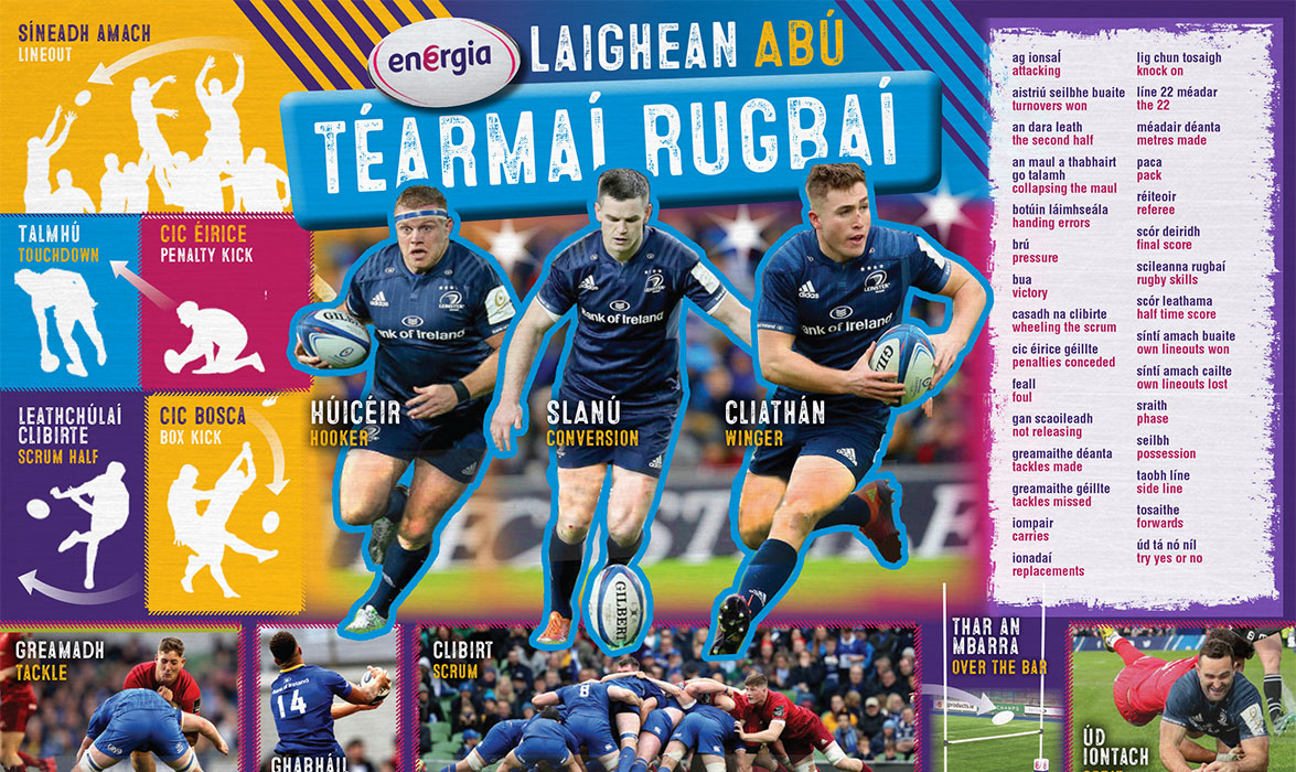 Energia Leinster Rugby Poster